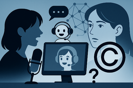 生成AIと声優 なにが問題?著作権はどうなってるの?