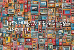 生成AI活用のカギを握るPIVOTの成功事例