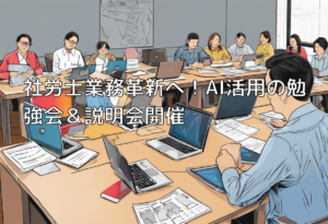 社労士業務革新へ！AI活用の勉強会＆説明会開催