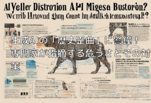 生成AIの「歴史歪曲」に警鐘！ 専門家が指摘する危うさとその対策