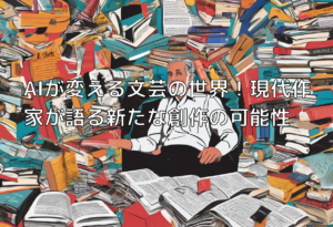 AIが変える文芸の世界！現代作家が語る新たな創作の可能性