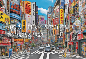 AI導入、日米で顕著な差異！日本の現状と課題