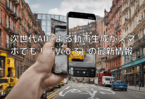 次世代AIによる動画生成がスマホでも！「Veo 3」の最新情報