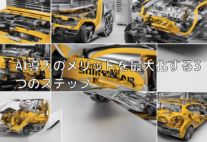 AI導入のメリットを最大化する3つのステップ