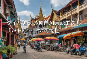 タイが進める独自AI言語モデル「パトゥマ」の可能性