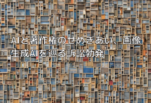 AIと著作権のせめぎあい、画像生成AIを巡る訴訟勃発
