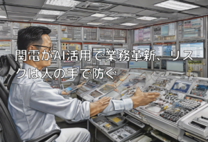 関電がAI活用で業務革新、リスクは人の手で防ぐ