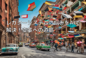 レガシーシステムの悩みをAIで解決！変革への道筋