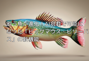 歌う魚が進化！AI搭載で可能になった「ビッグマウス・ビリーバス」の新機能