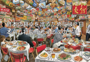 日本の食卓を護るためには？日本ハム社長が考える次の一手