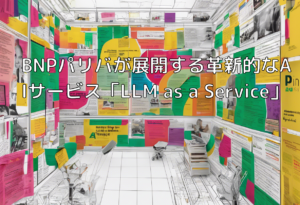 BNPパリバが展開する革新的なAIサービス「LLM as a Service」