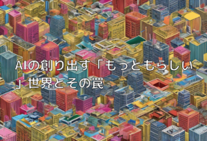 AIの創り出す「もっともらしい」世界とその罠