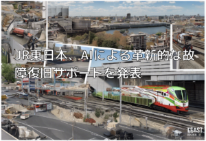 JR東日本、AIによる革新的な故障復旧サポートを発表