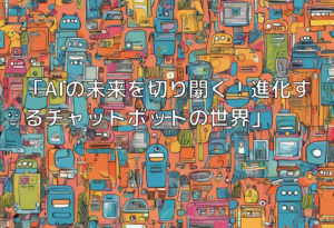 「AIの未来を切り開く！進化するチャットボットの世界」