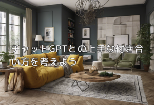 チャットGPTとの上手な付き合い方を考えよう