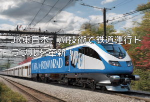 JR東日本、AI技術で鉄道運行トラブルを革新！