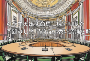 AIが生み出す商標、現行制度で問題なし？ 特許庁小委の議論を解説