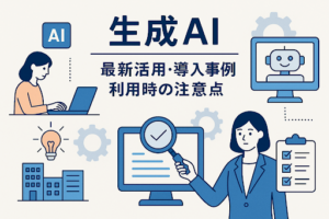 生成AIの最新活用・導入事例は？利用時の注意点を含めて詳しく解説