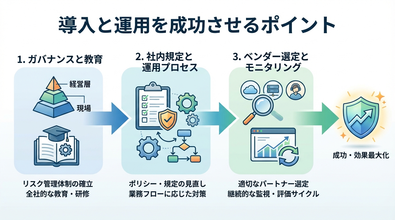 導入と運用を成功させるポイント