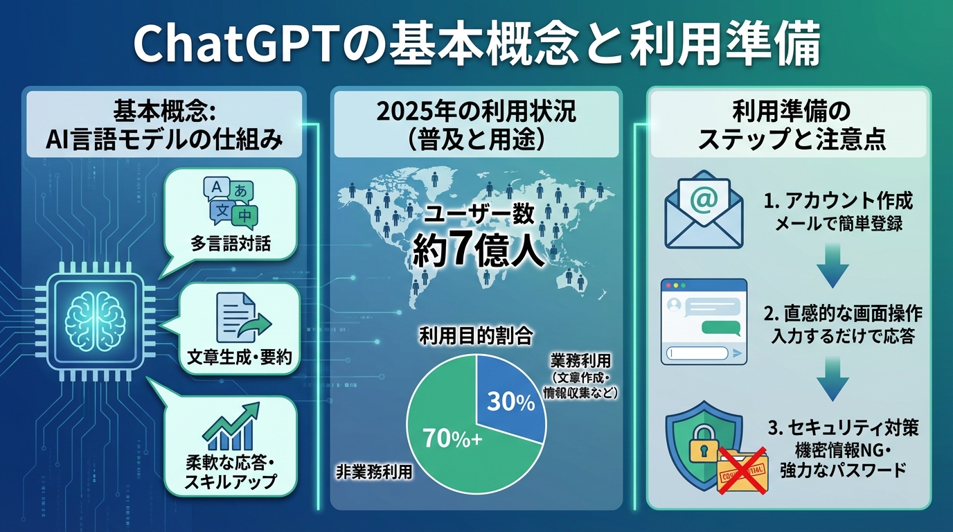 ChatGPTの基本概念と利用準備