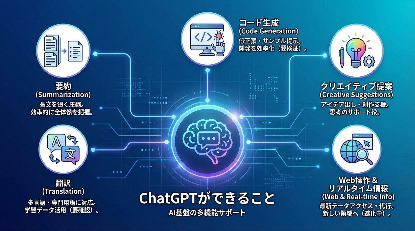 ChatGPTができること