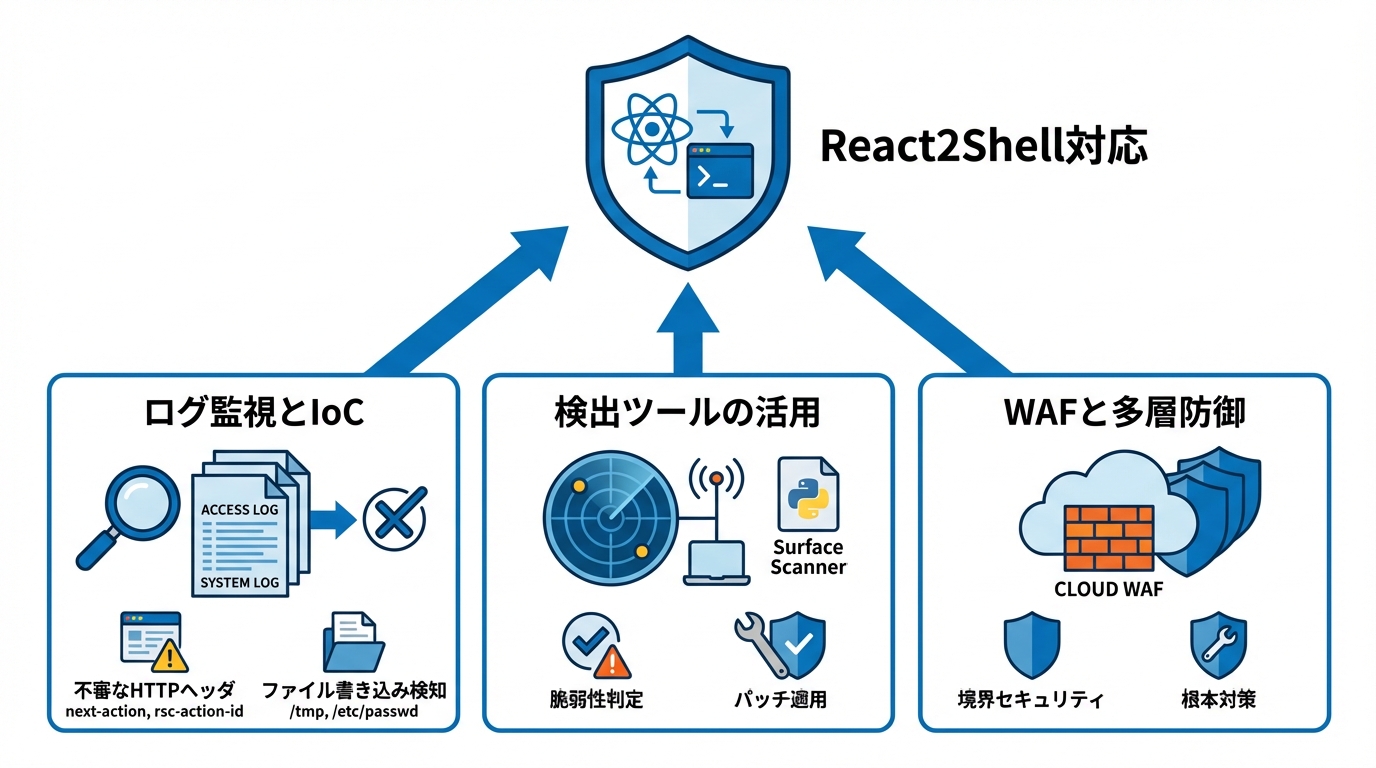 React2Shellに備える検知・監視とインシデント対応