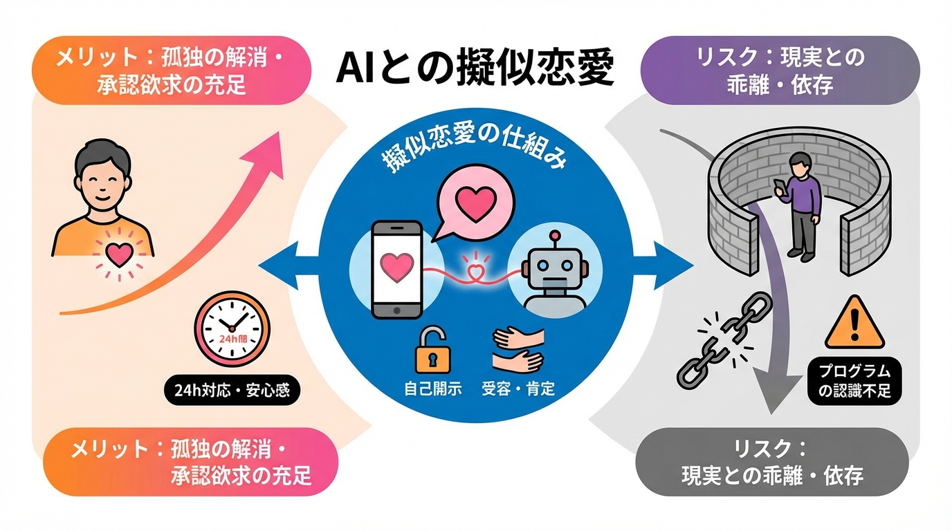 ChatGPTの『彼女』体験とは何か:AI彼女サービスと擬似恋愛の仕組み