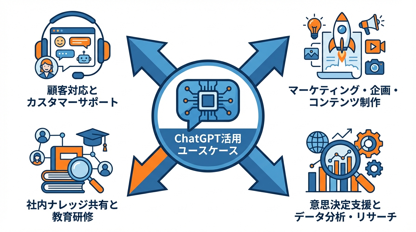 会社で広がるChatGPT活用ユースケース
