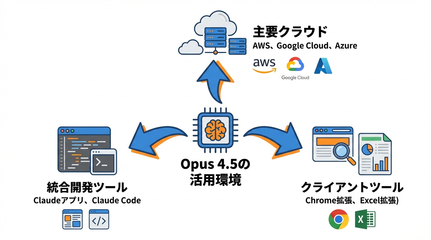 クラウド環境とツール群でのOpus 4.5活用