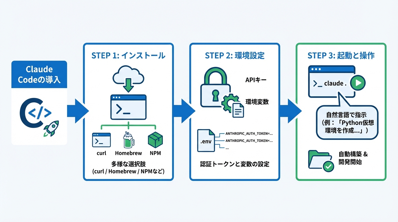 Claude Codeの導入と基本操作