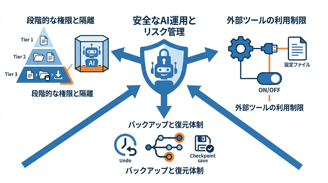 安全な運用とリスク管理