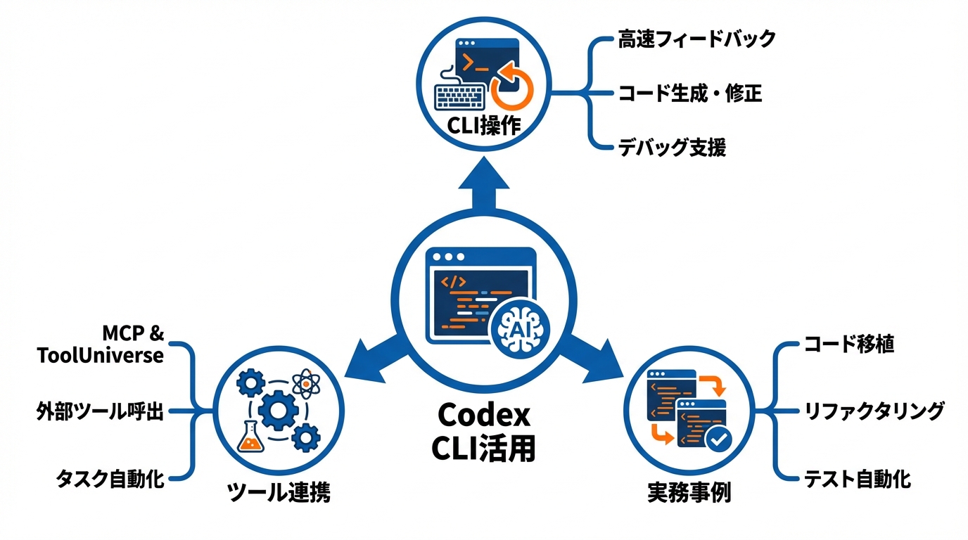 Codex CLIとエージェントの実務活用
