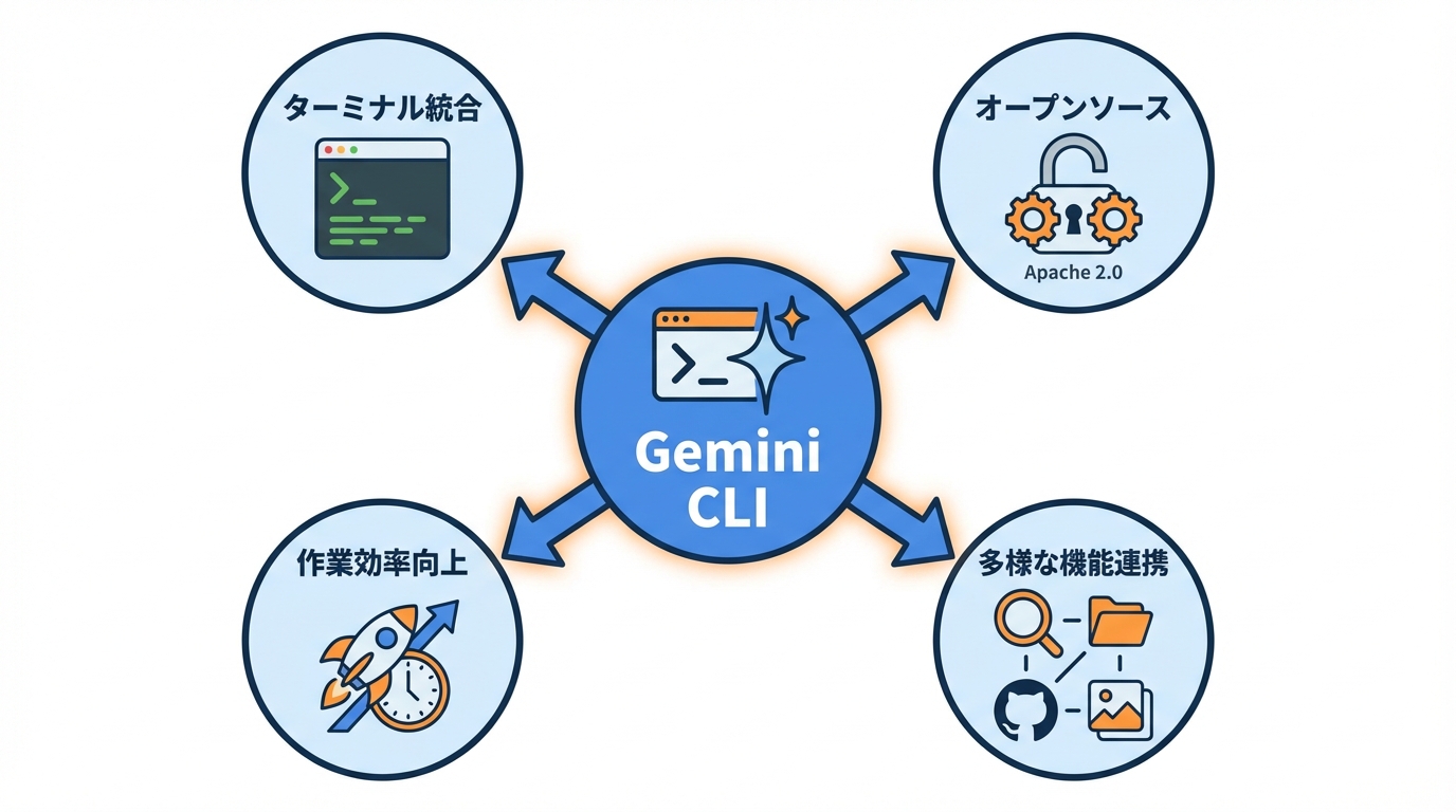 Gemini CLIの特徴とメリット
