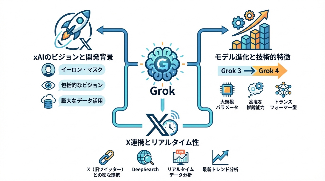 Grokの全体像とモデル進化