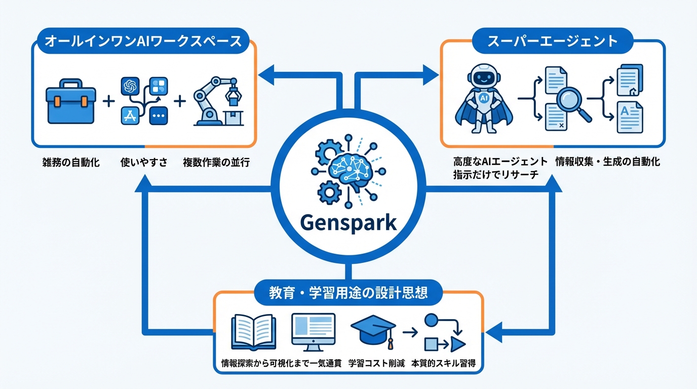 Gensparkの全体像とコアコンセプト