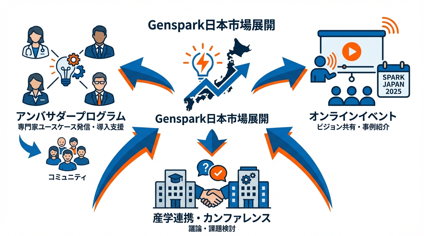 日本市場におけるGensparkの展開とコミュニティ
