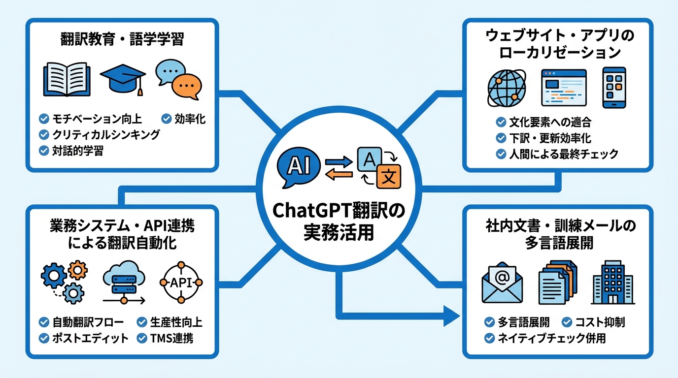 ChatGPT翻訳の実務活用ケーススタディ