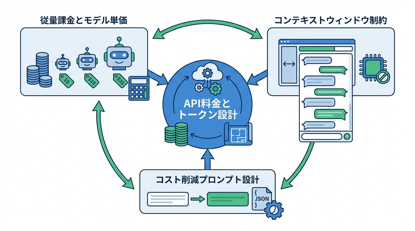 ChatGPT APIの料金体系とトークン設計
