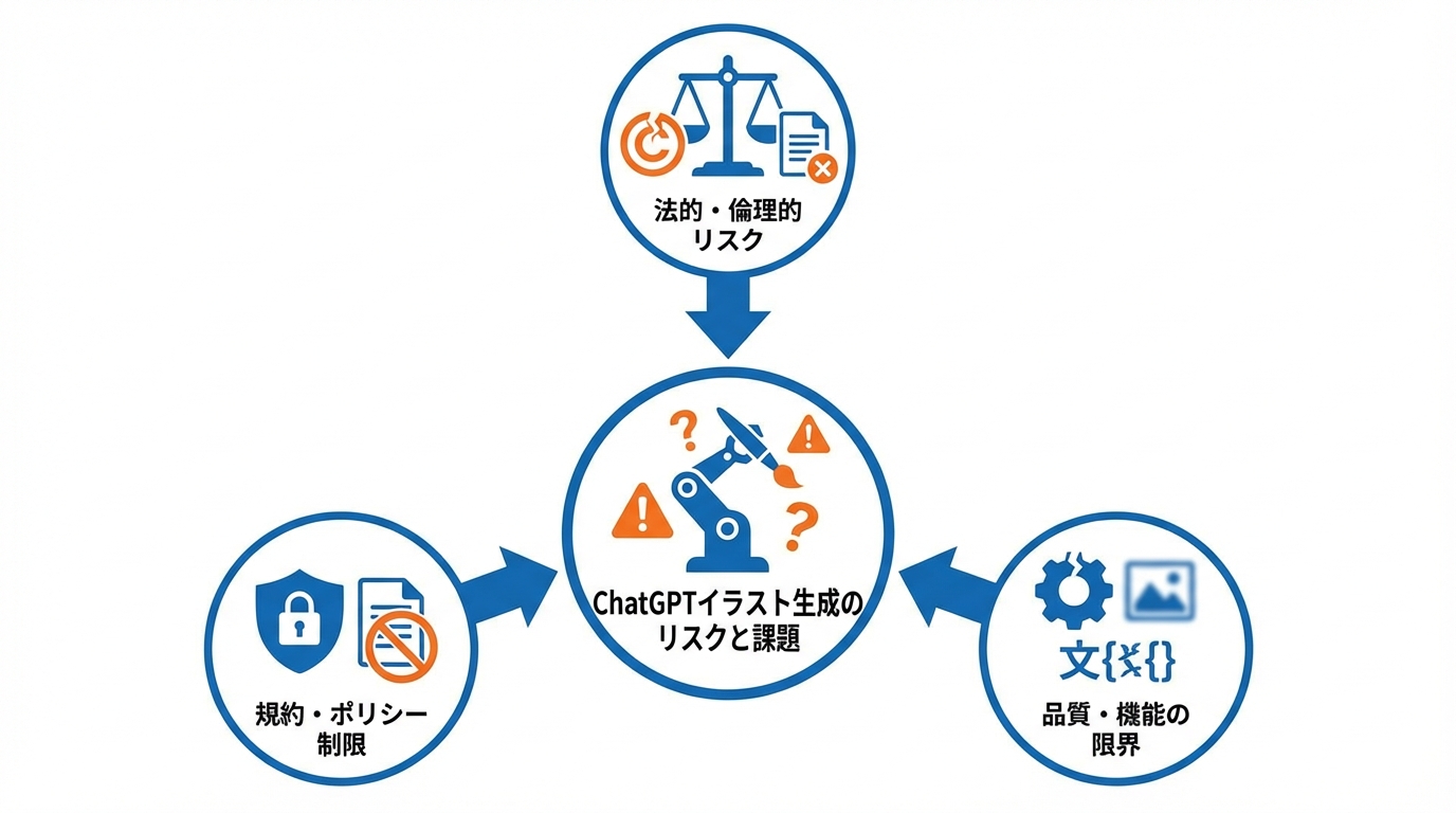 ChatGPTによるイラスト生成の注意点と法的・倫理的論点