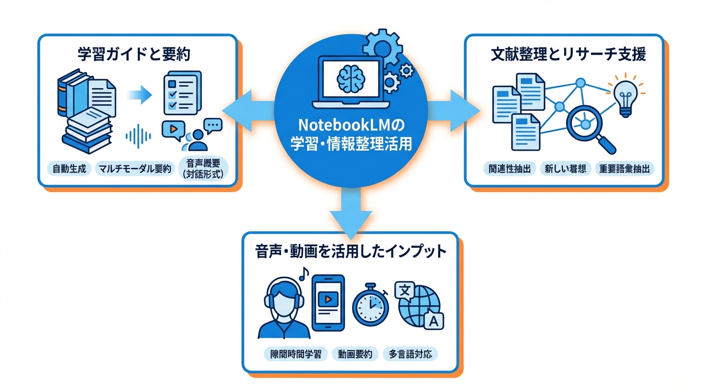 NotebookLMの便利な使い方(個人の学習・情報整理)
