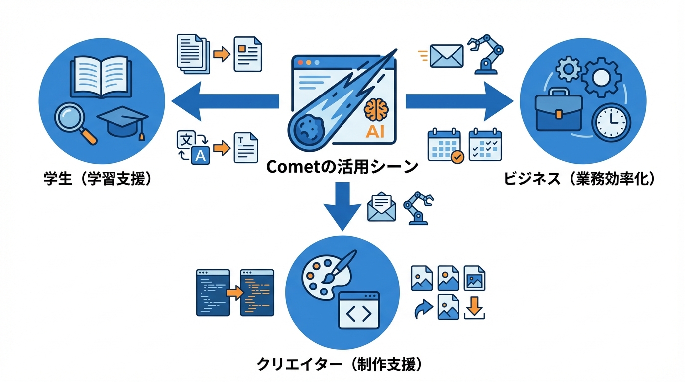 学習・仕事での具体的な活用シーン