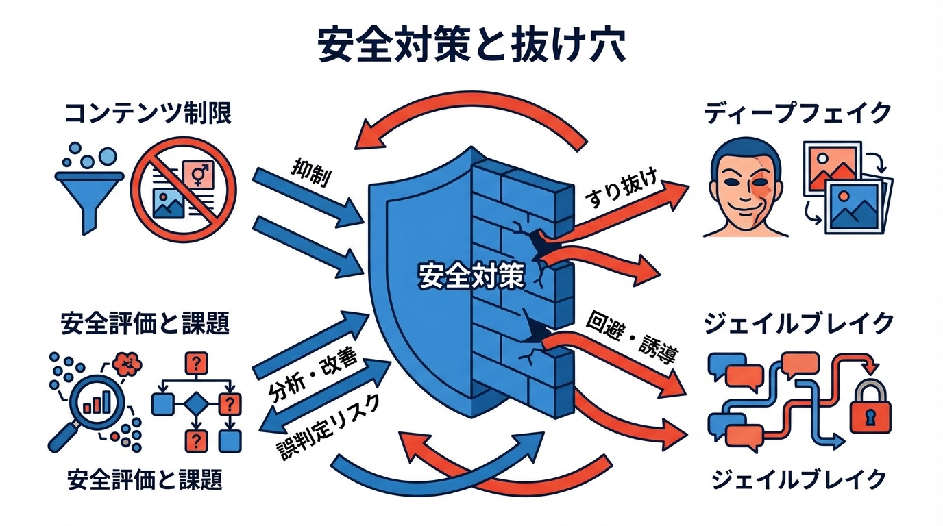 安全対策としてのコンテンツ制限とその抜け穴