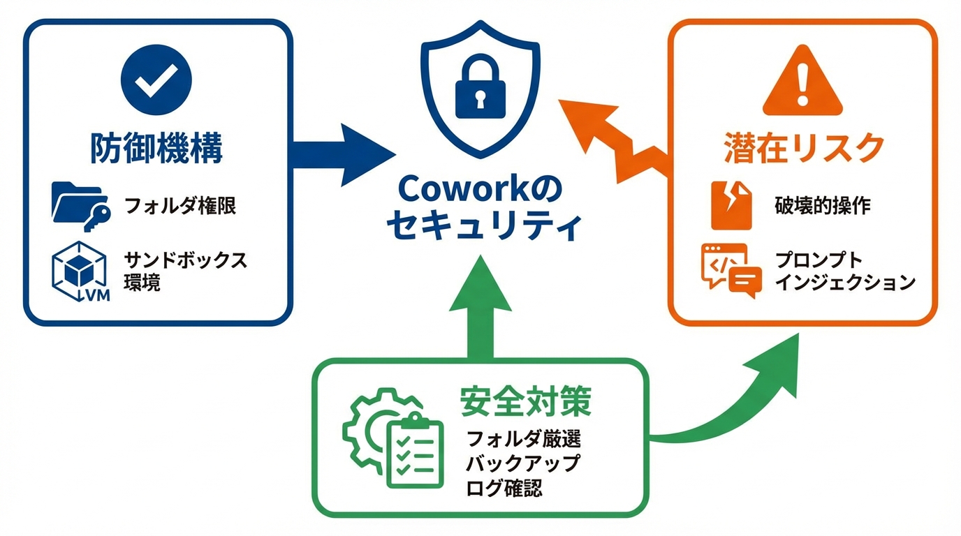 セキュリティと安全な使い方