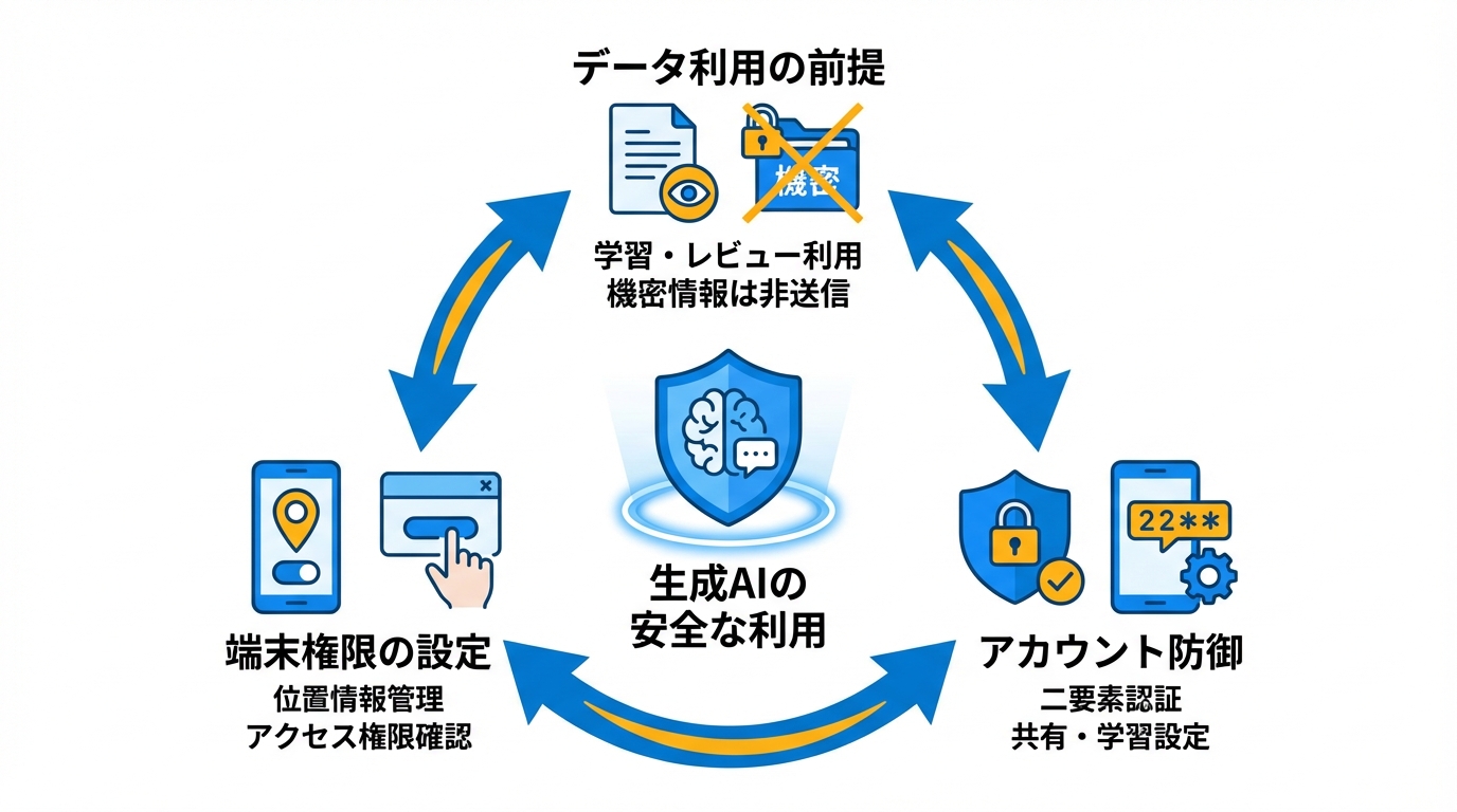 安全に使うための設定と注意点