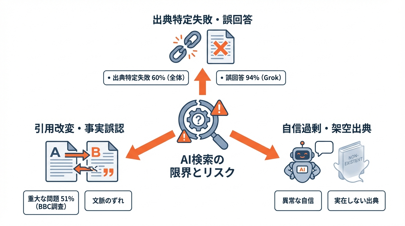 精度と信頼性：調査結果から見える限界