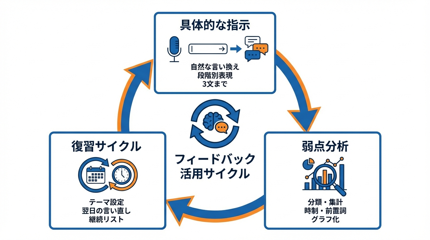 効果を高めるフィードバック活用術