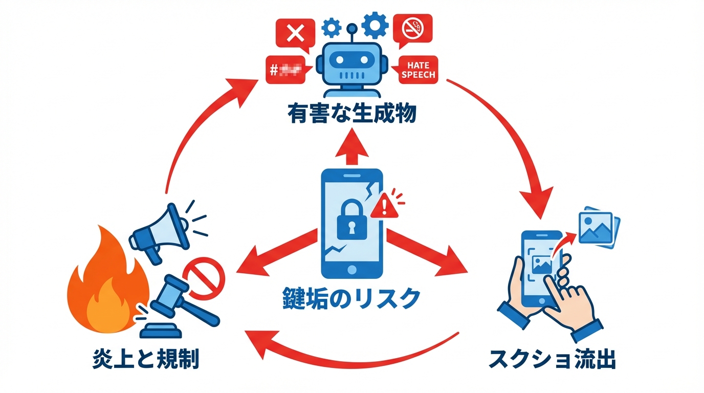 鍵垢でも他人事ではないリスクと炎上パターン