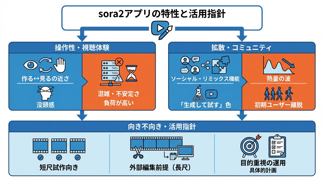 sora2アプリの評価と向き不向き