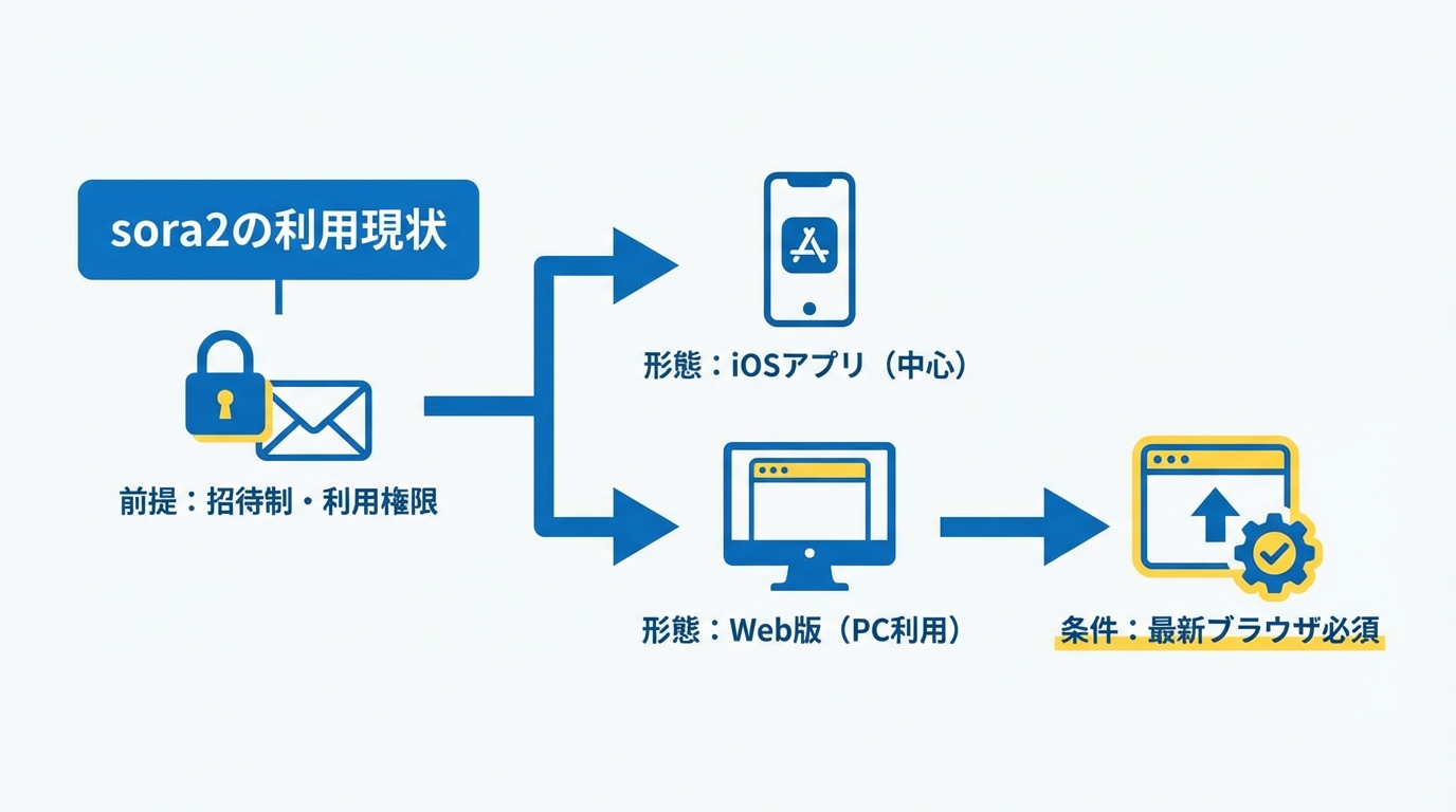 sora2の提供形態とPC互換性の現状
