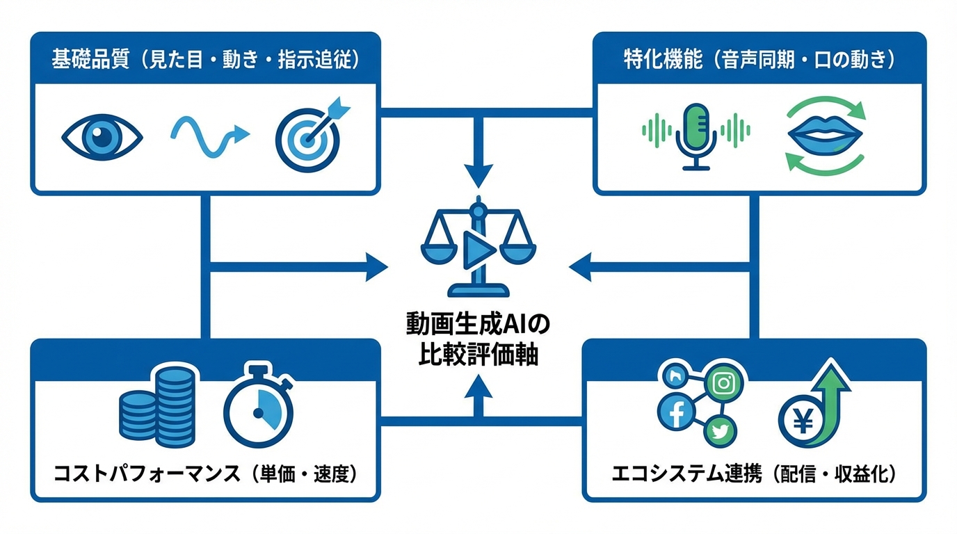 評価・ベンチマークと競合比較